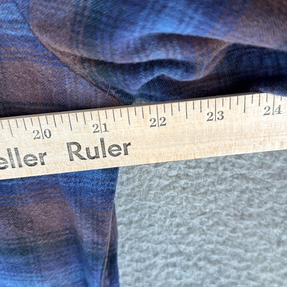 Pendleton Mason Men's Medium Button Down Blue & B… - image 8